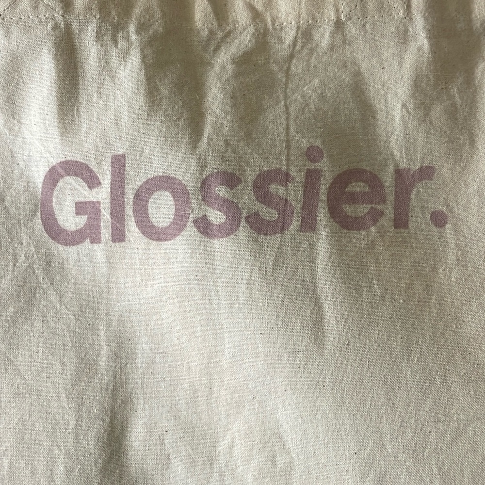 Glossier Los Angeles Canvas Tote Bag - NEW - Picture 3 of 4